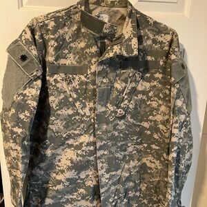 Camouflage Military Jacket size:
